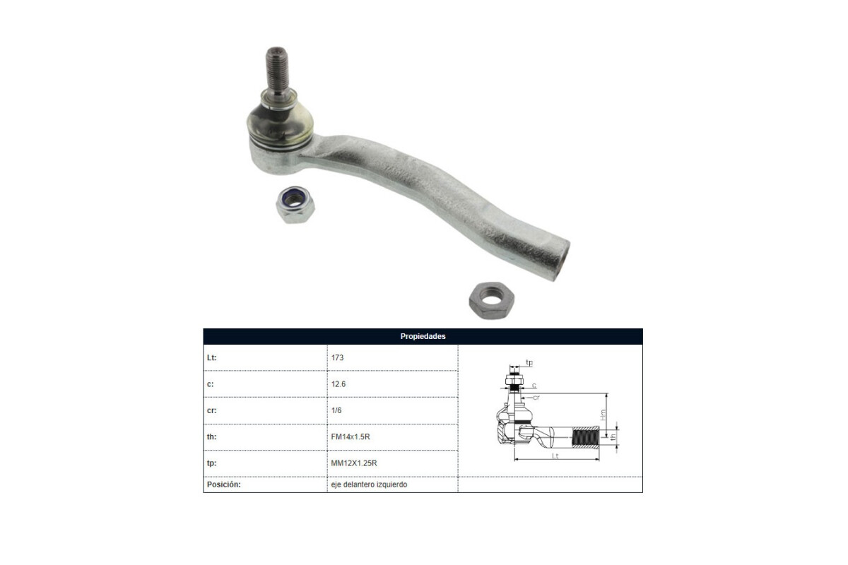 Puntero Geely 515, Toyota Yaris 06-25 Der/Izq Puntero Geely 515, Toyota Yaris 06-25 Der/Izq