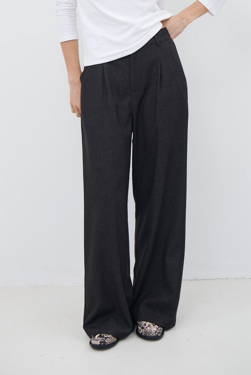 PANTALON JEAN TEXTIL - NEGRO 