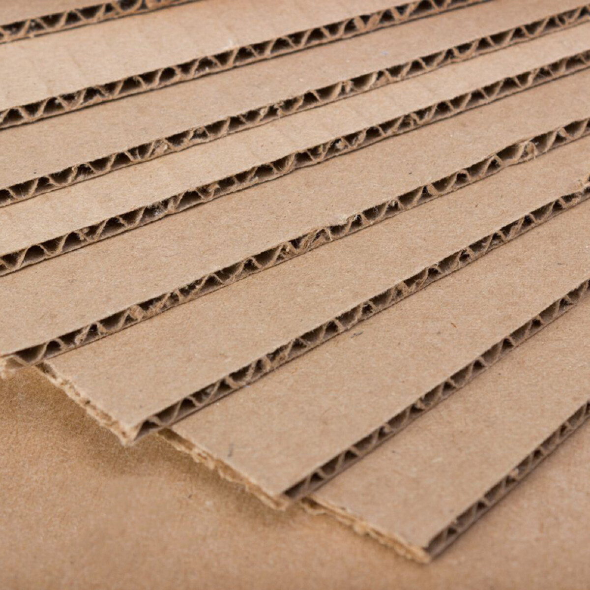 Cartón Corrugado Kraft 4mm 