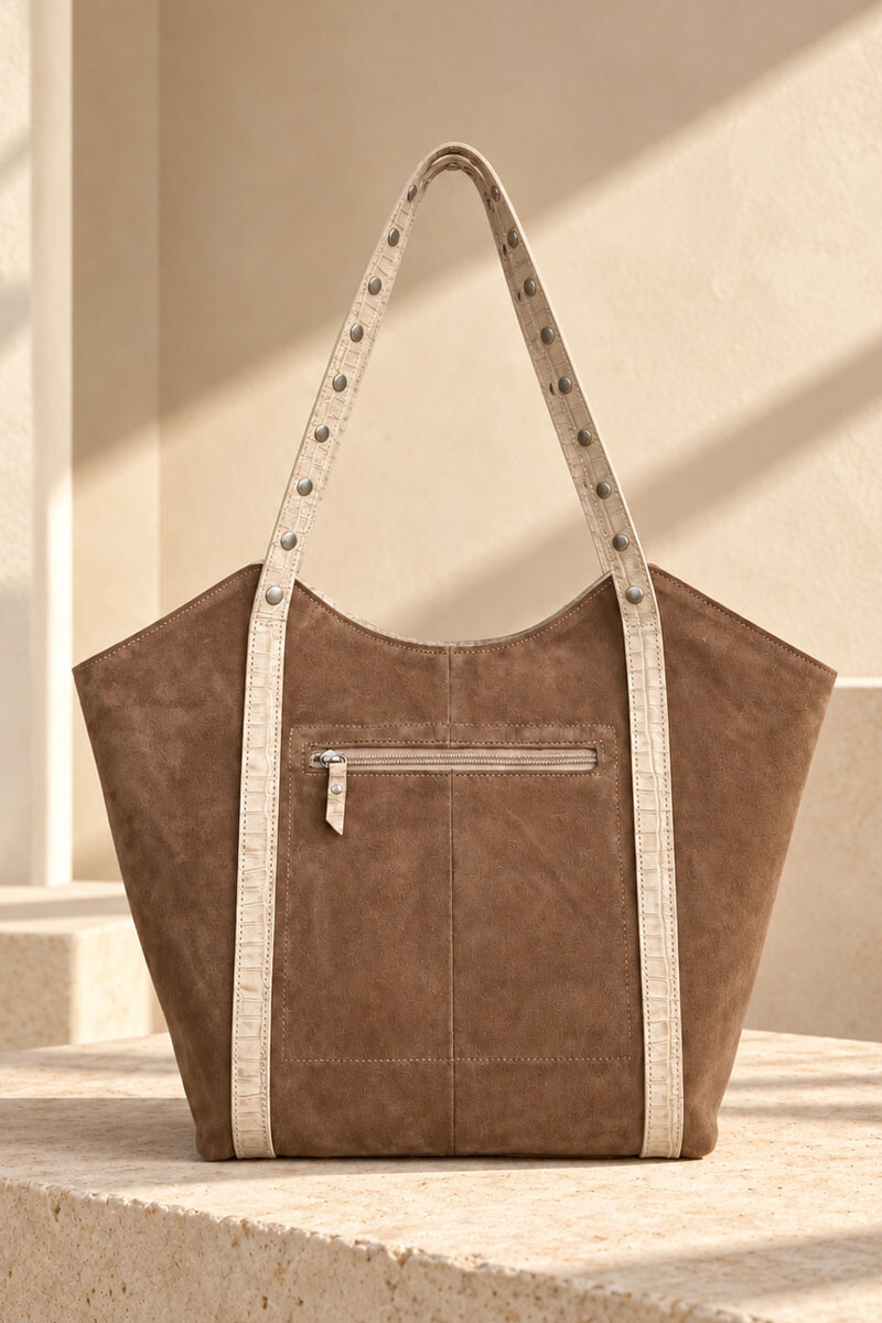 Cartera telma Vison gamuza