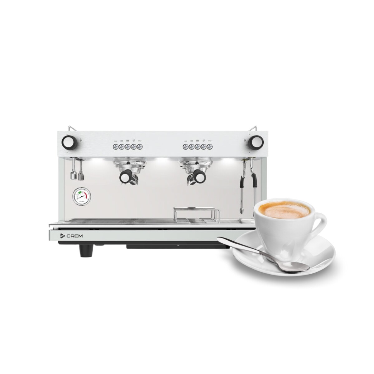 Máquina de Café 2 Grupos Control Gris EX2 
