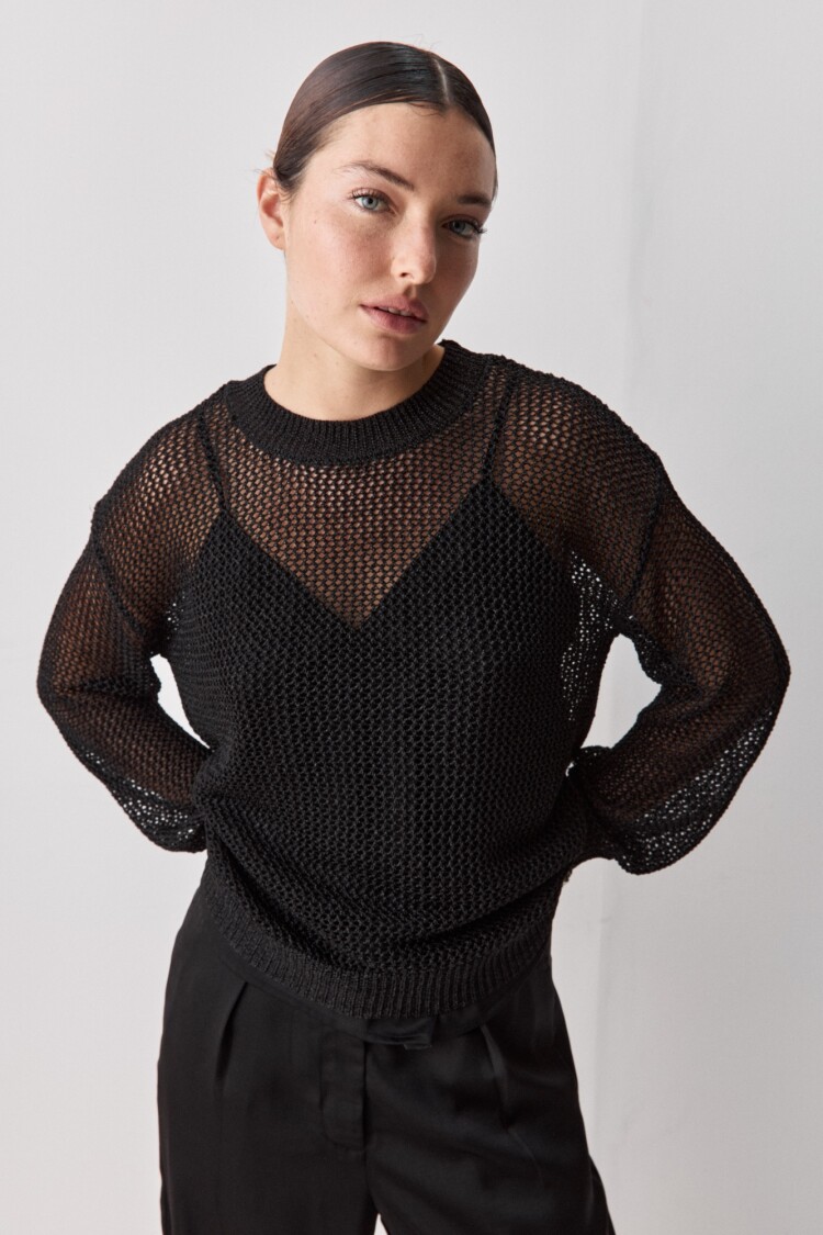 SWEATER ELISA Negro