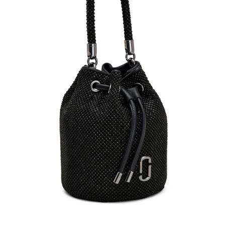 Marc Jacobs - Bolso bombonera metálico, The Mini Bucket Negro