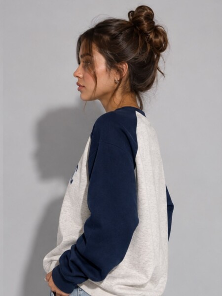 BUZO SLOWLY 7757 AZUL