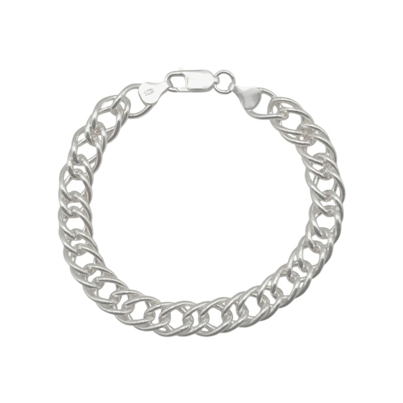 Pulsera cubana - Plata 925 - Sin piedra - PU3845 sinpiedra