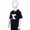 Diadora Junior. T-SHIRT SS CHROMIA Marino