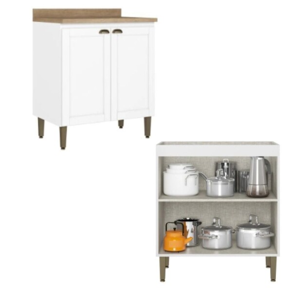 COCINA MODULADA 3.50 MT BLANCA - CLASSY COCINA MODULADA 3.50 MT BLANCA - CLASSY