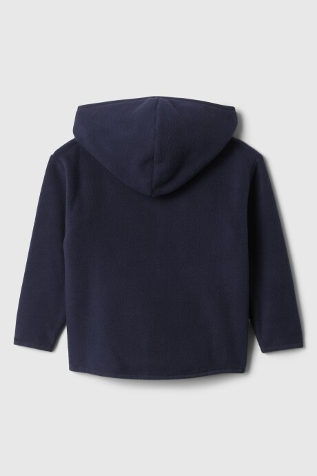 Canguro Polar Con Cierre Logo Gap Toddler Niño Navy Uniform