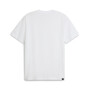 Suede Tee - Hombre White