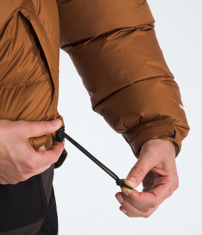Campera de Pluma 1996 Nuptse hombre Burnt Umber/tnf Black