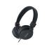 Auricular Stereo Cableado Vincha Plegable Gorsun 778 Color Variante Negro