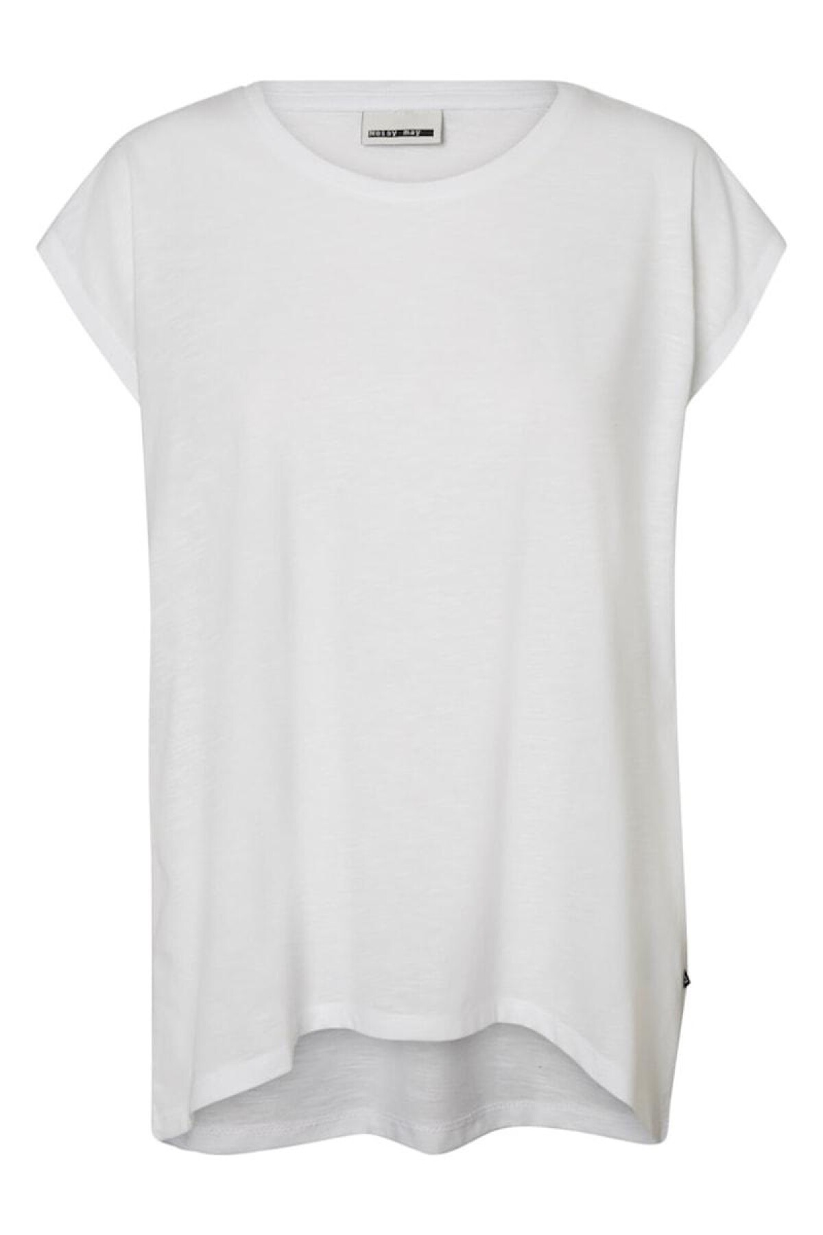 Camiseta Mathilde Básica Oversize Bright White