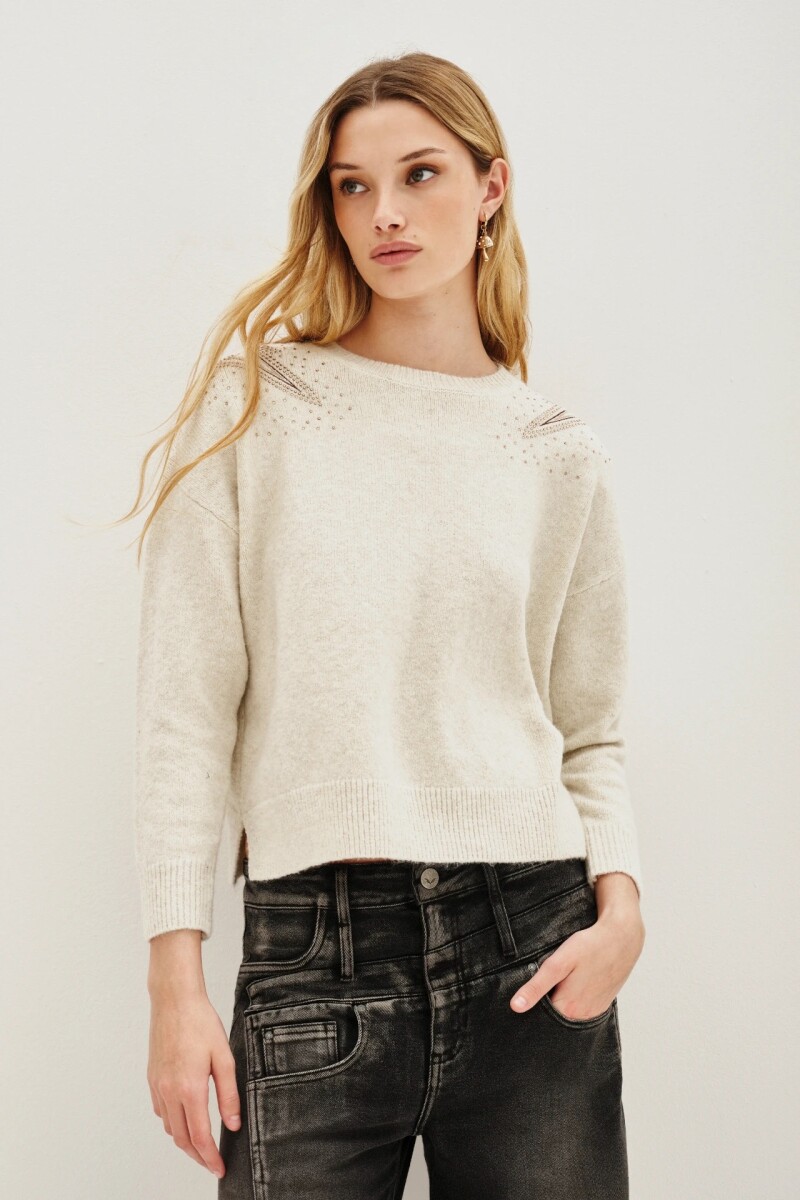 Sweater Ray Crudo Melange
