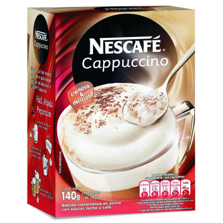 CAPPUCCINO NESCAFE DISP. X8U ORIGINAL CAPPUCCINO NESCAFE DISP. X8U ORIGINAL