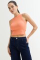 Musculosa cropped SALMON
