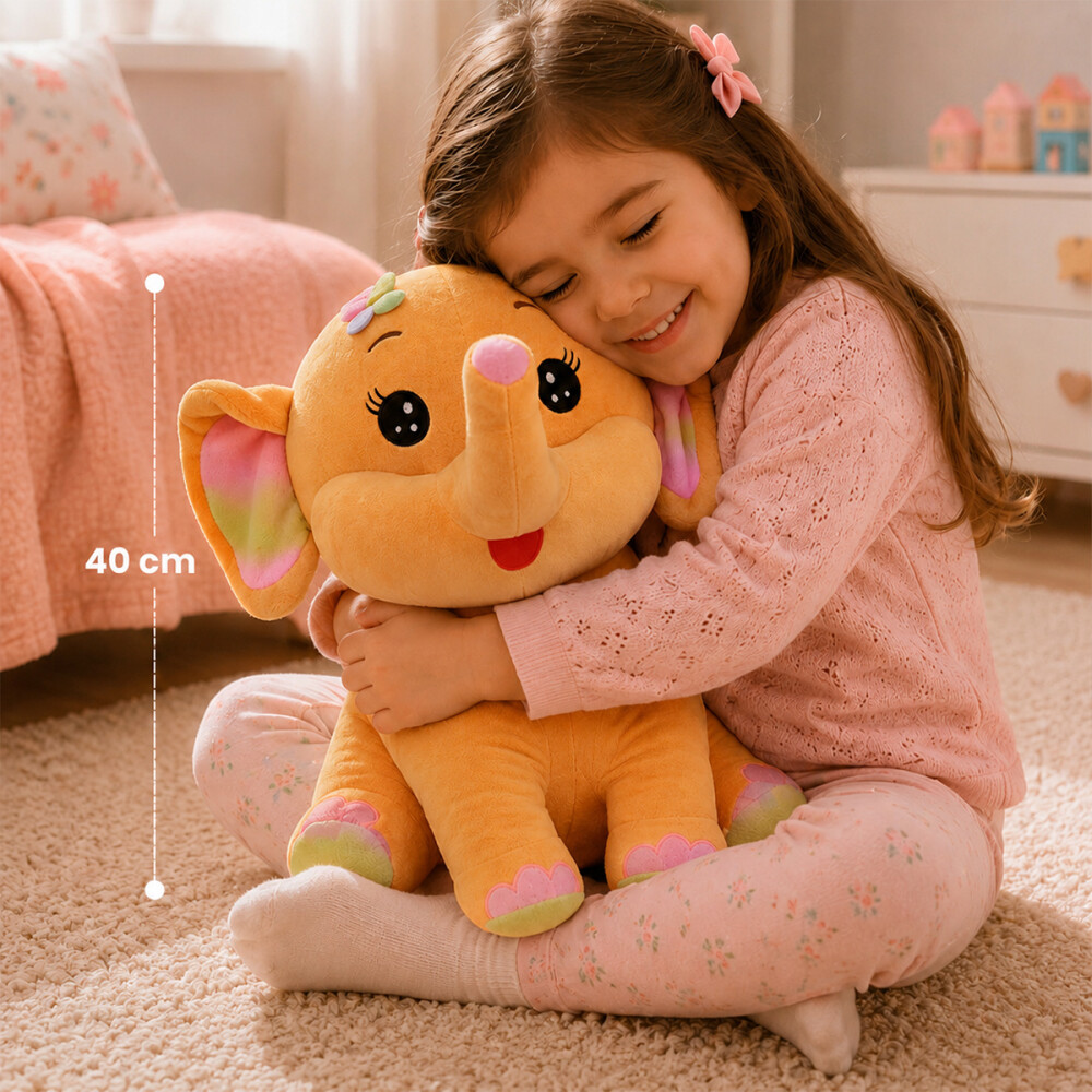 Frazada Peluche 1.60m X 1.00m Elefante