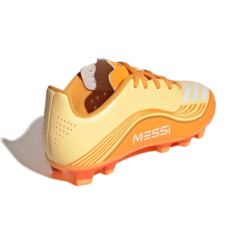 Champion Fútbol Niño Adidas F50 Messi Club Naranja-Dorado