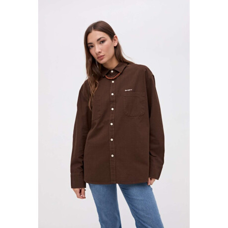 Sobrecamisa Dionne Chocolate