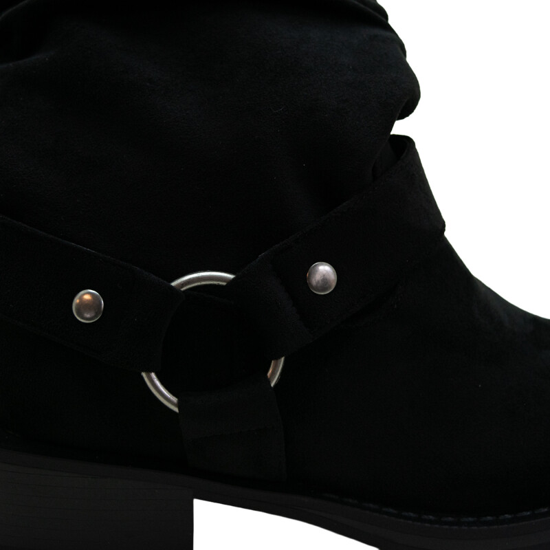 Botas Country caña alta de Mujer - HX2946-B9045 Negro