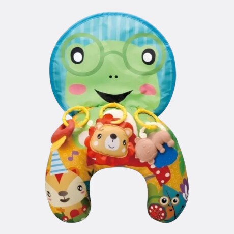 Almohadón Musical Bebé Interactivo Estimulación Apoyo 0-12m Rana