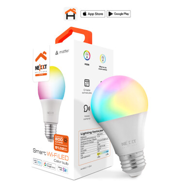 BOMBILLA SMART LED MULTICOLOR,CONTROL POR VOZ,HORARIO PROGRAMABLE 001