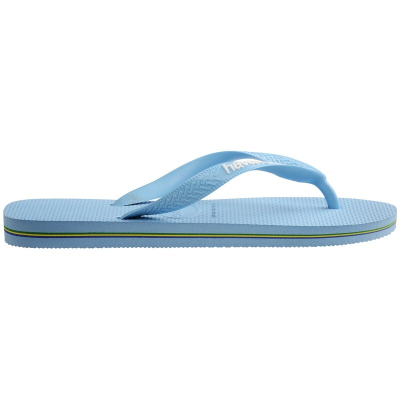 Ojotas Havaianas Brasil Logo Azul