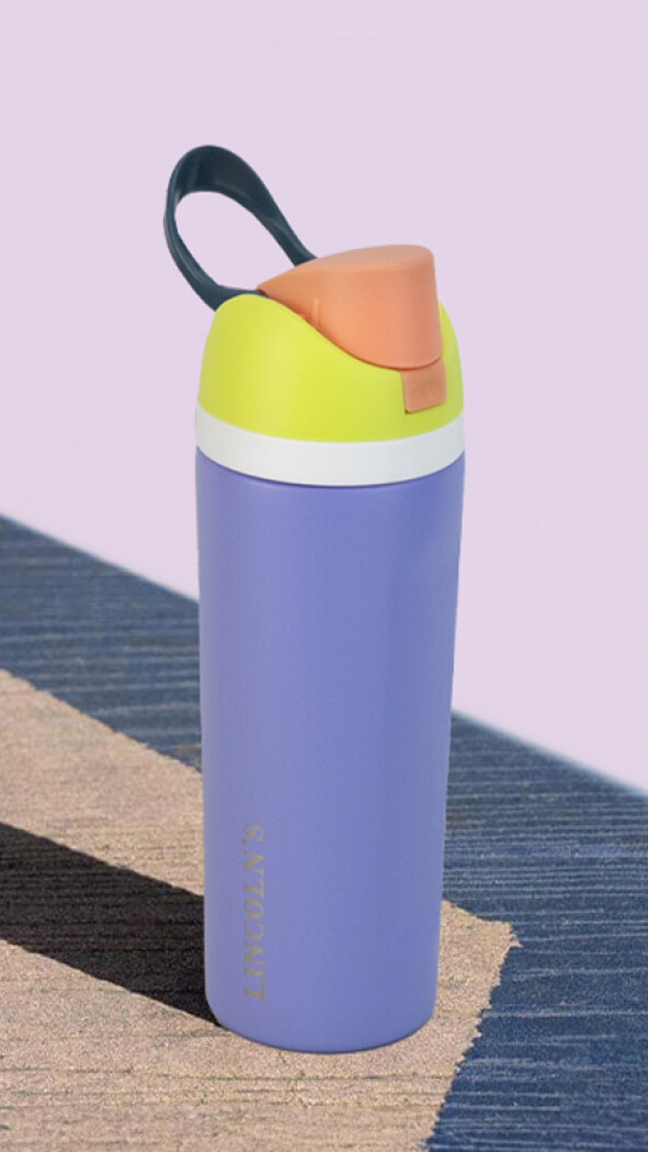 BOTELLA AMAZONA LILA