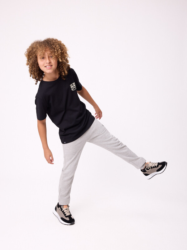 T-SHIRT KALBAR TEEN RUSTY Negro