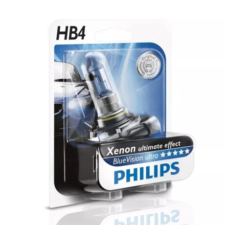 LAMPARA - HALOGENA 12V 65W HB4 9006 P22D BLUE VISION PHILIPS LAMPARA - HALOGENA 12V 65W HB4 9006 P22D BLUE VISION PHILIPS