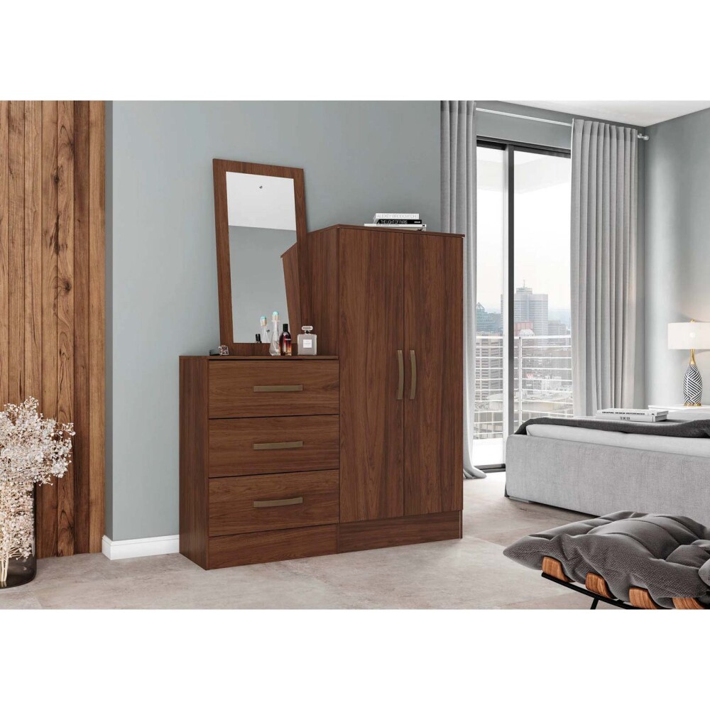 COMODA CAJONERA MDP MARRON B700