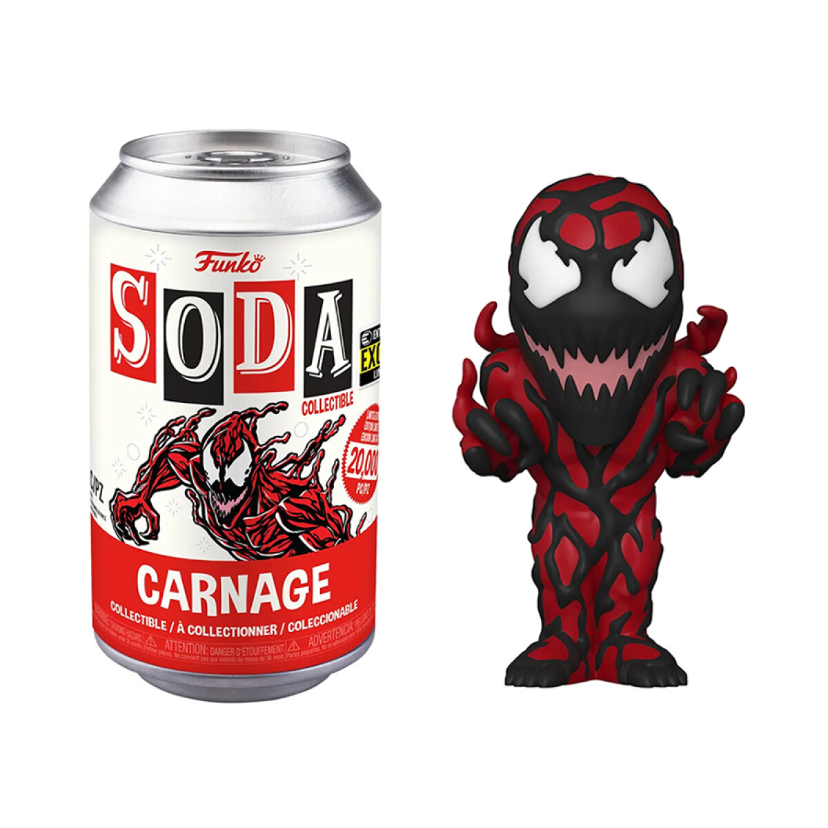 Carnage · Marvel Comics· Funko Soda Vynl 