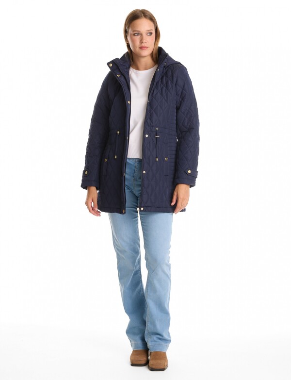 Campera Capitoneada AZUL