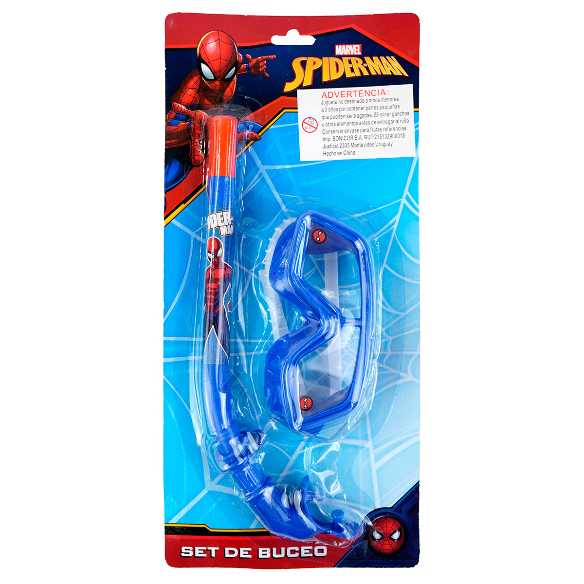 Set de buceo Spiderman 