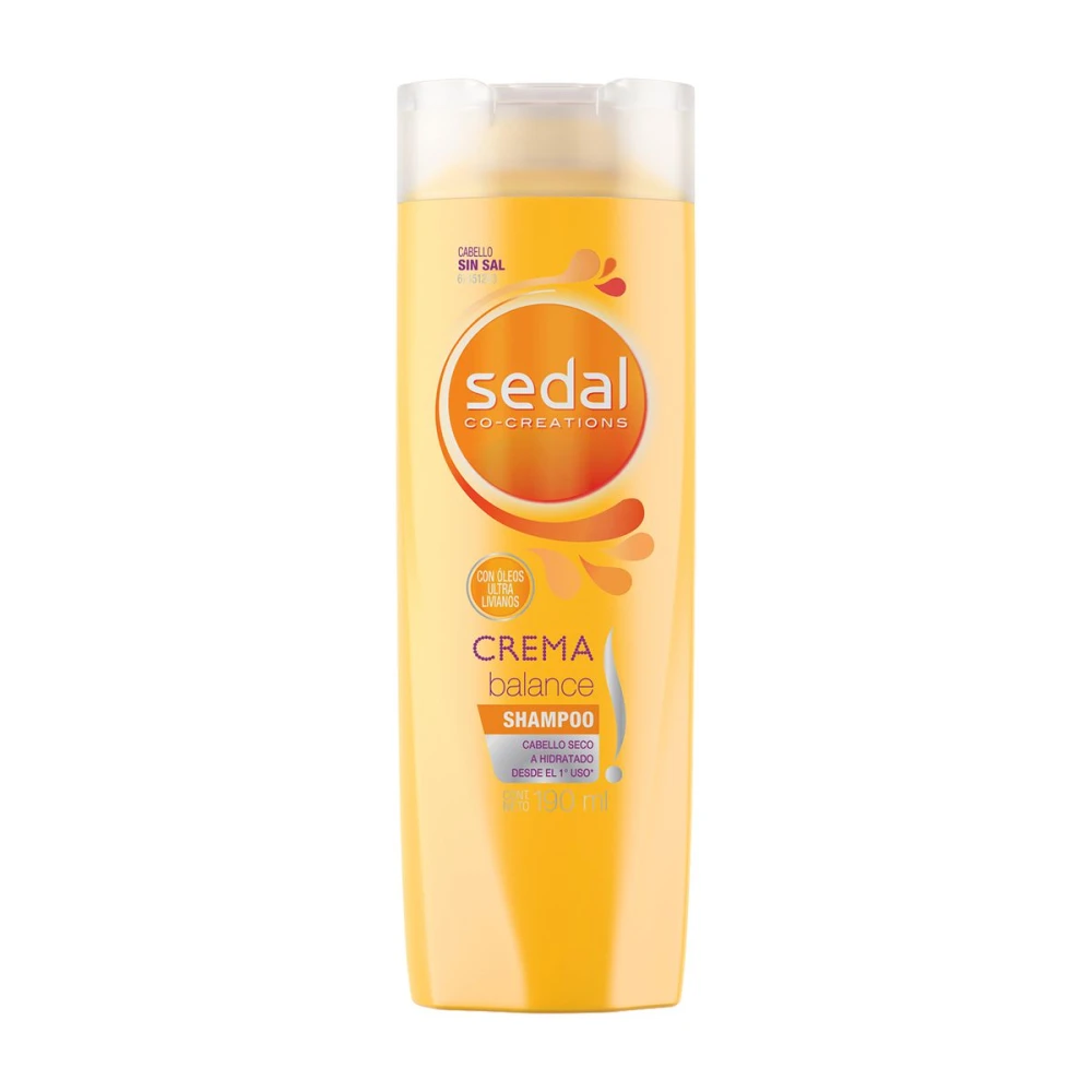 SEDAL SHAMPO CREMA BALANCE PAQ12 UNID. X