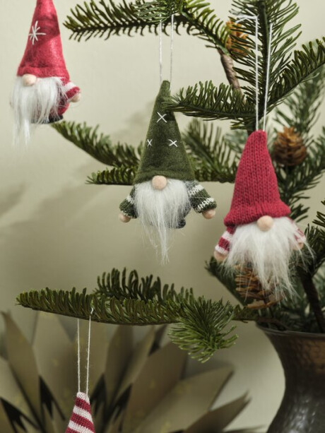 Adornos navideños para el árbol TOMTE 8 unidades Adornos navideños para el árbol TOMTE 8 unidades