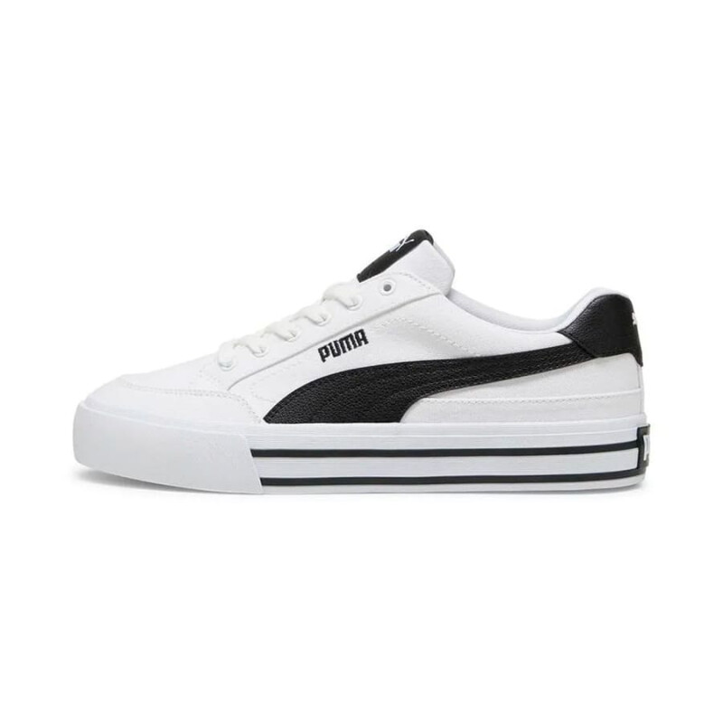Championes Puma Court Classic Vulc de Hombre - 396353-02 Blanco-negro