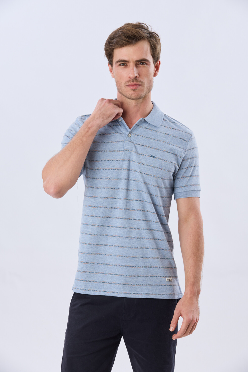REMERA POLO ESTAMPADA Denim