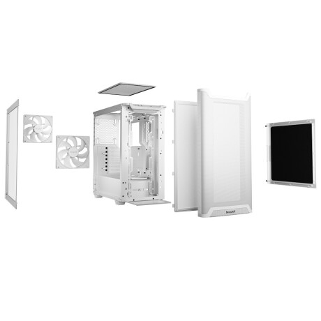 Gabinete Be Quiet! Pure Base 501 Airflow Window Blanco 001