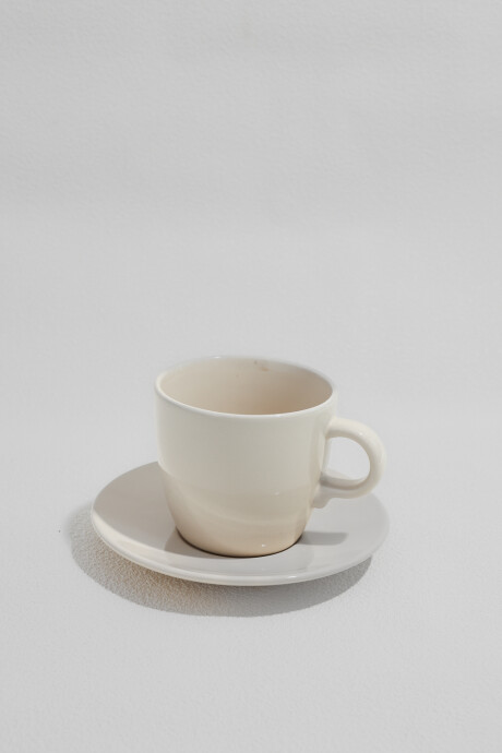 Taza Café Con Plato Maia Color Unico