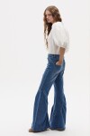 Camisa Bubble en Lino Off-White