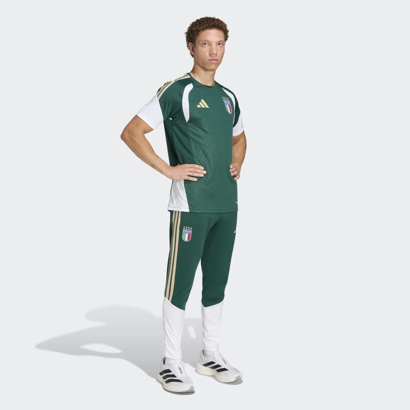Camiseta Adidas de Entrenamiento Italia 26 Verde