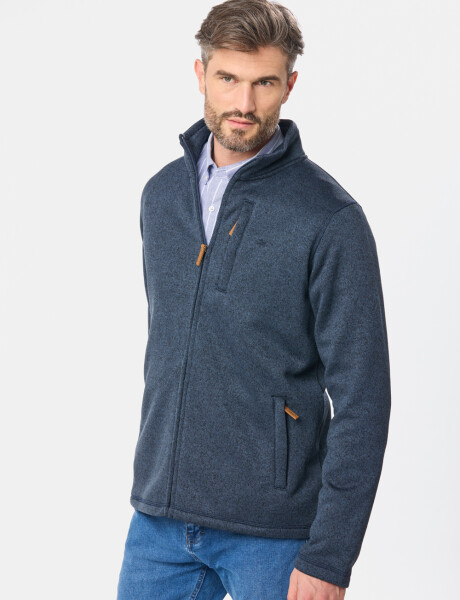 CAMPERA FELPA ESPECIAL Azul