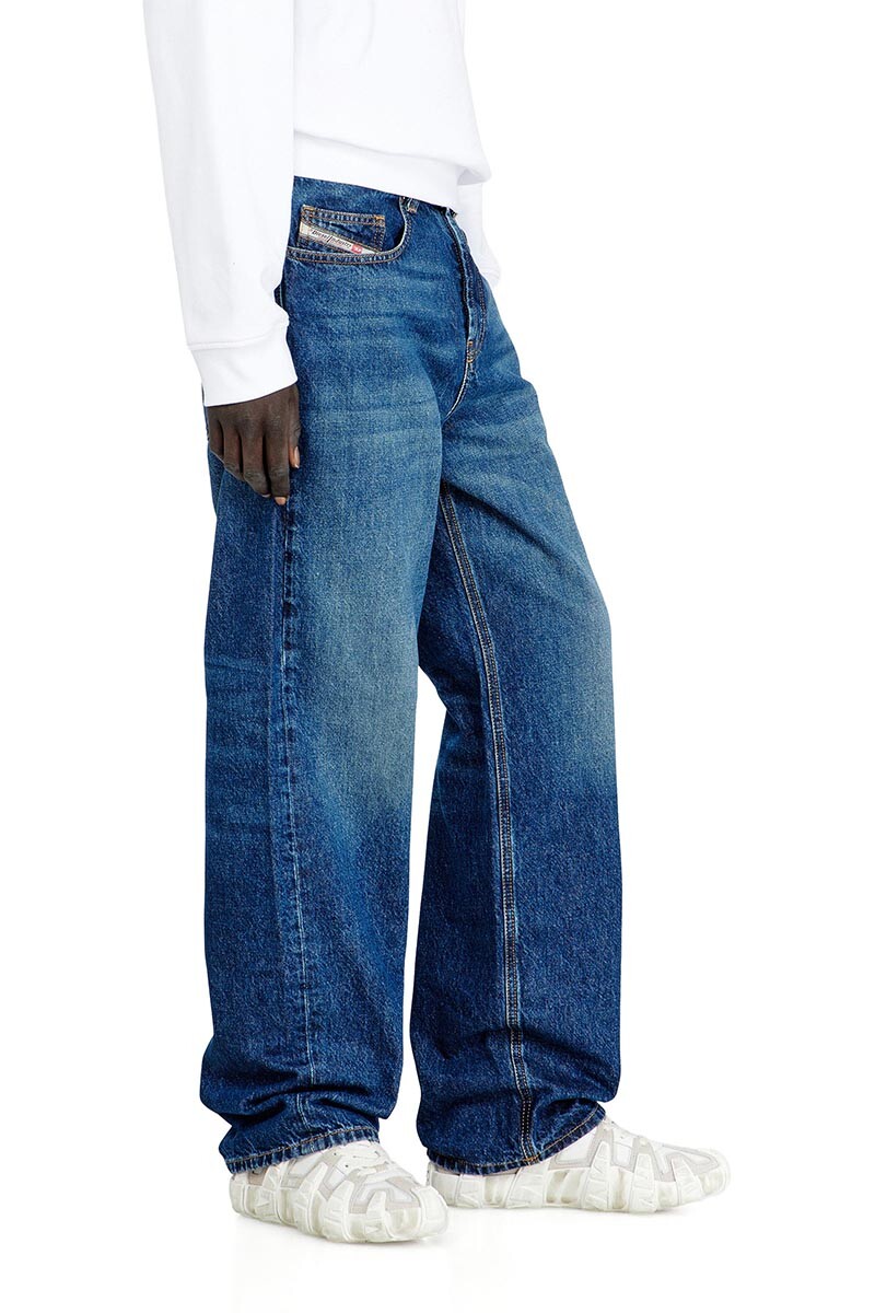 Jean Para Hombre Regular Jean 2024 D-Macs Azul Marino