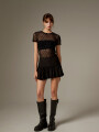 Short Pollera Fiale Negro