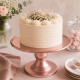 Soporte de Torta 22cm x15 cm Rosa Oro