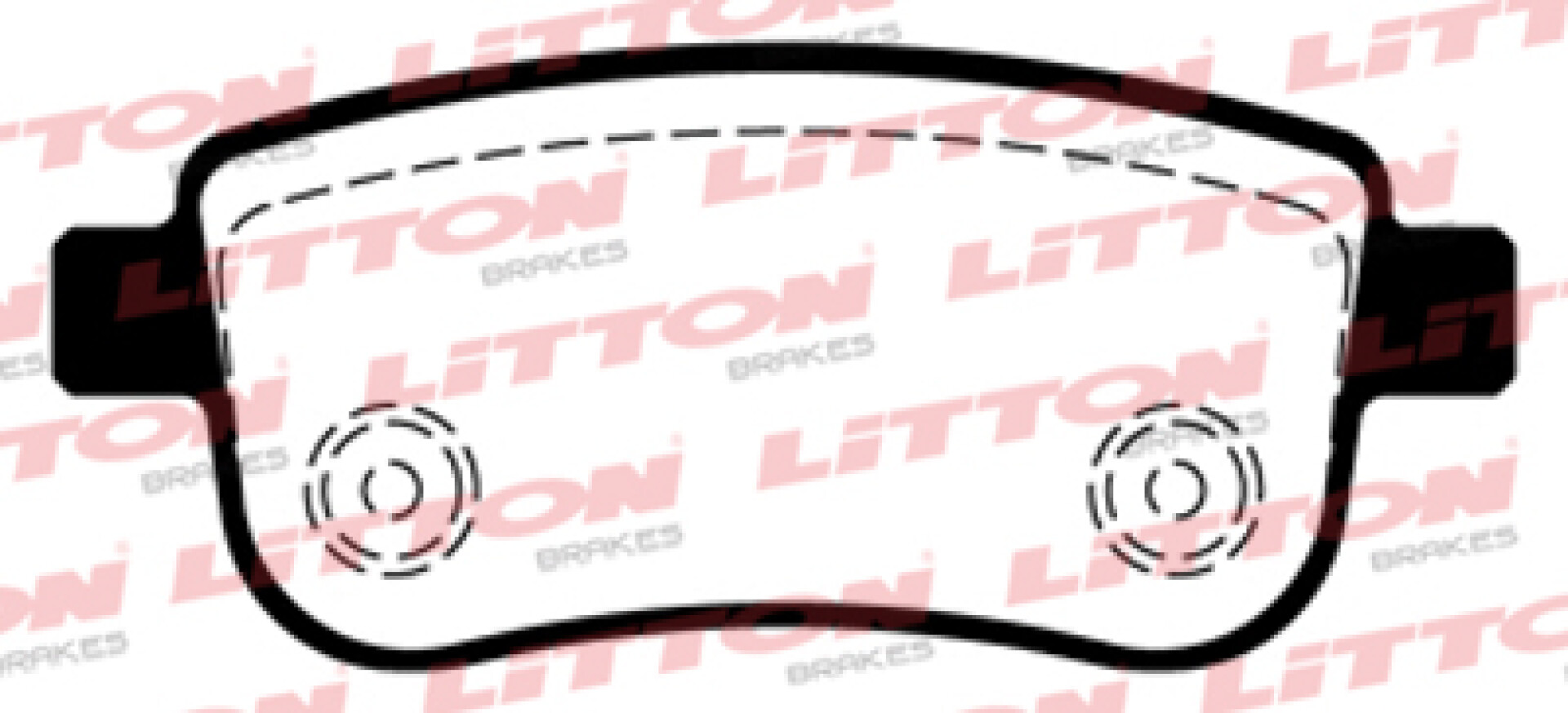 PASTILLAS DE FRENO RENAULT SWIFT 06/ FLUENCE 2.0 SIST.BOSCH TRASERA LITTON 
