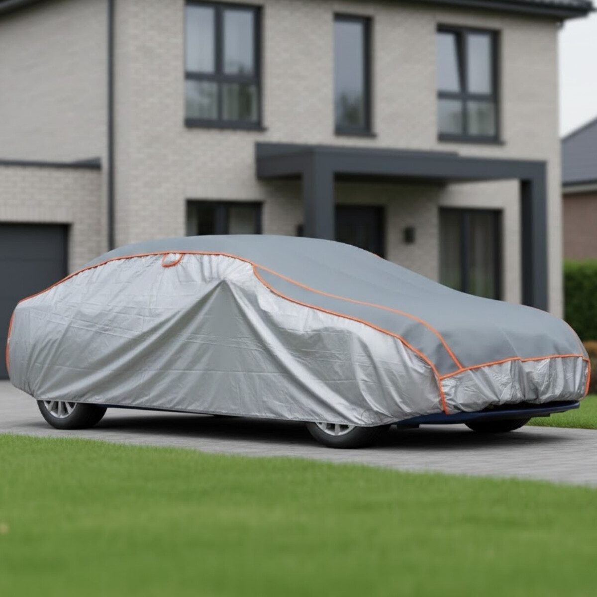 Cobertor de auto anti granizo 5 mm L - GRIS 