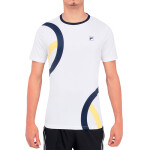 Fila remera manga corta f-box print blanco/estampado Hombre Blanco-Marino