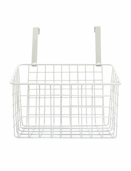 ORGANIZADOR BAJO MESADA ACERO 26x17x28CM BLANCO ORGANIZADOR BAJO MESADA ACERO 26x17x28CM BLANCO