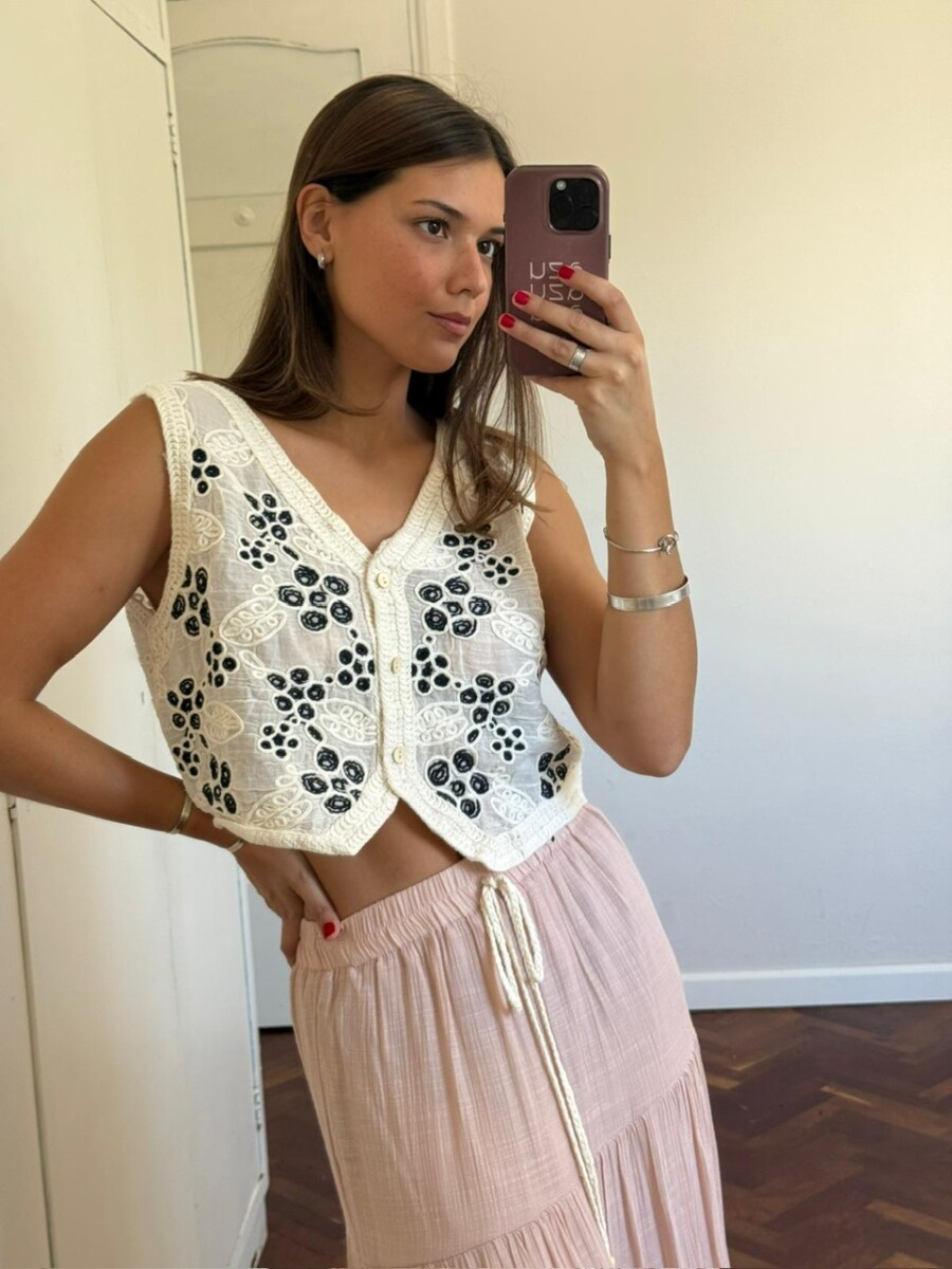 Chaleco Amelia - negro 